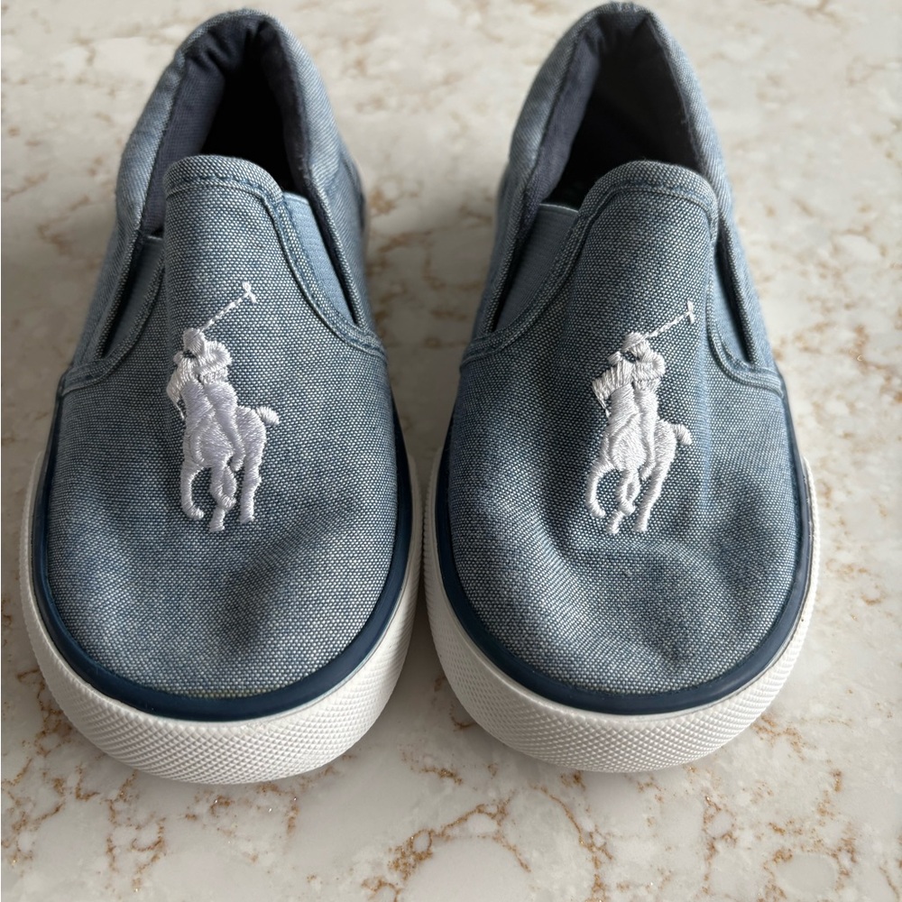 Polo Ralph Lauren Blue Slip-On Shoes
